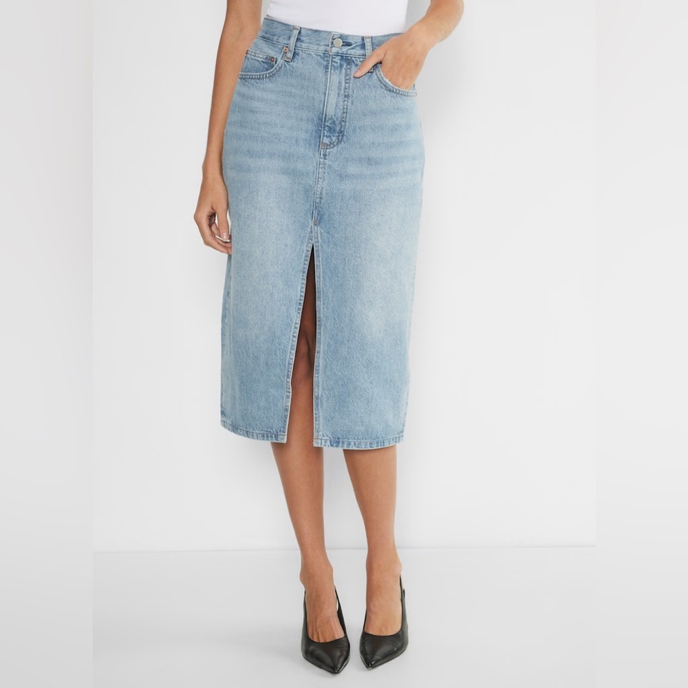 Denim Forum The '90s Halle Denim Skirt – Size 27